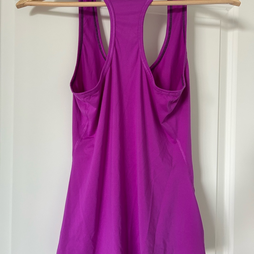 Athleta Magenta Racerback Tanktop - Picture 2 of 3